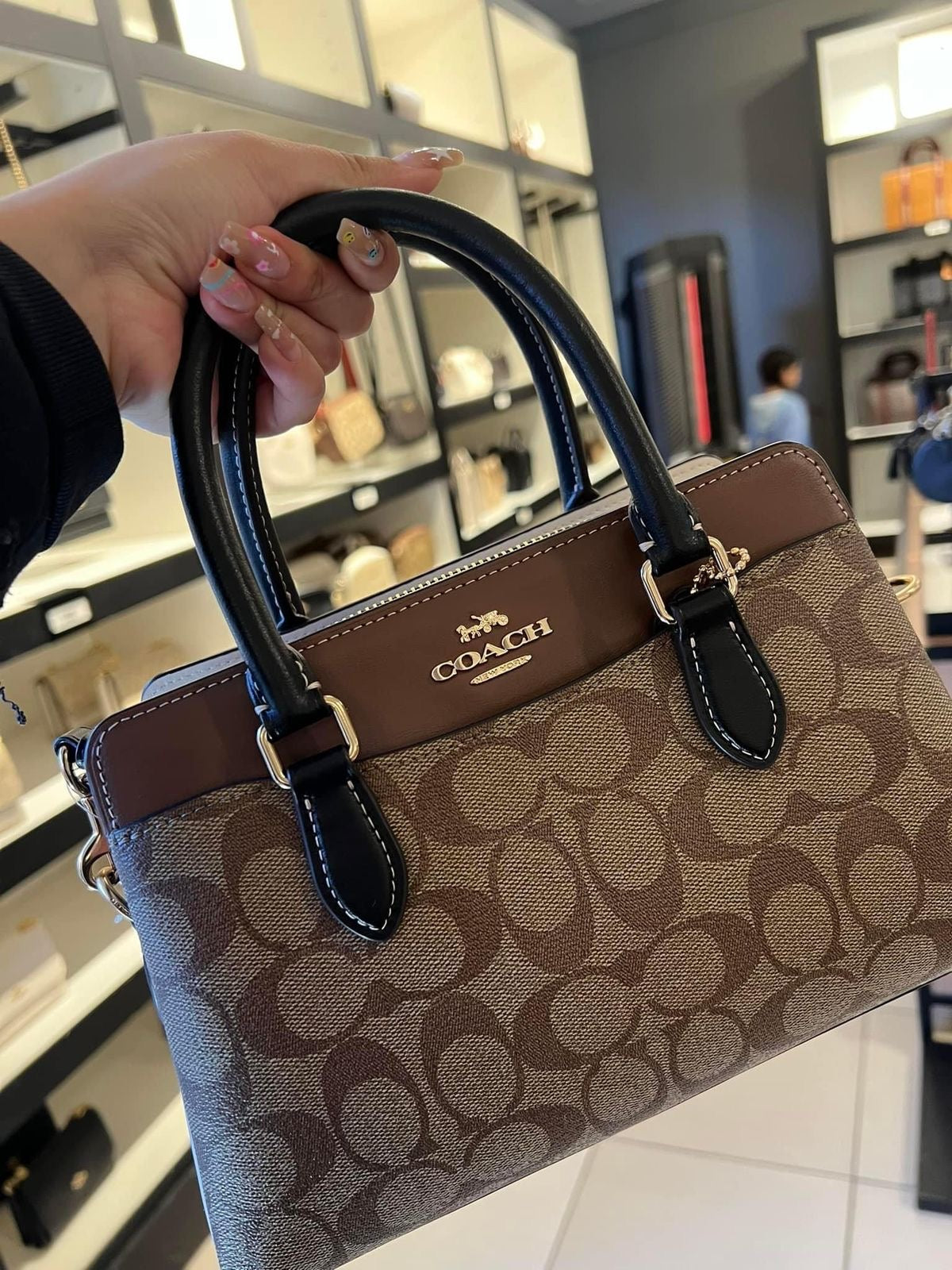 Coach Mini Darcie Carryall